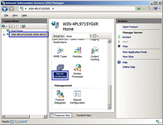 IIS7 Server Ready Global